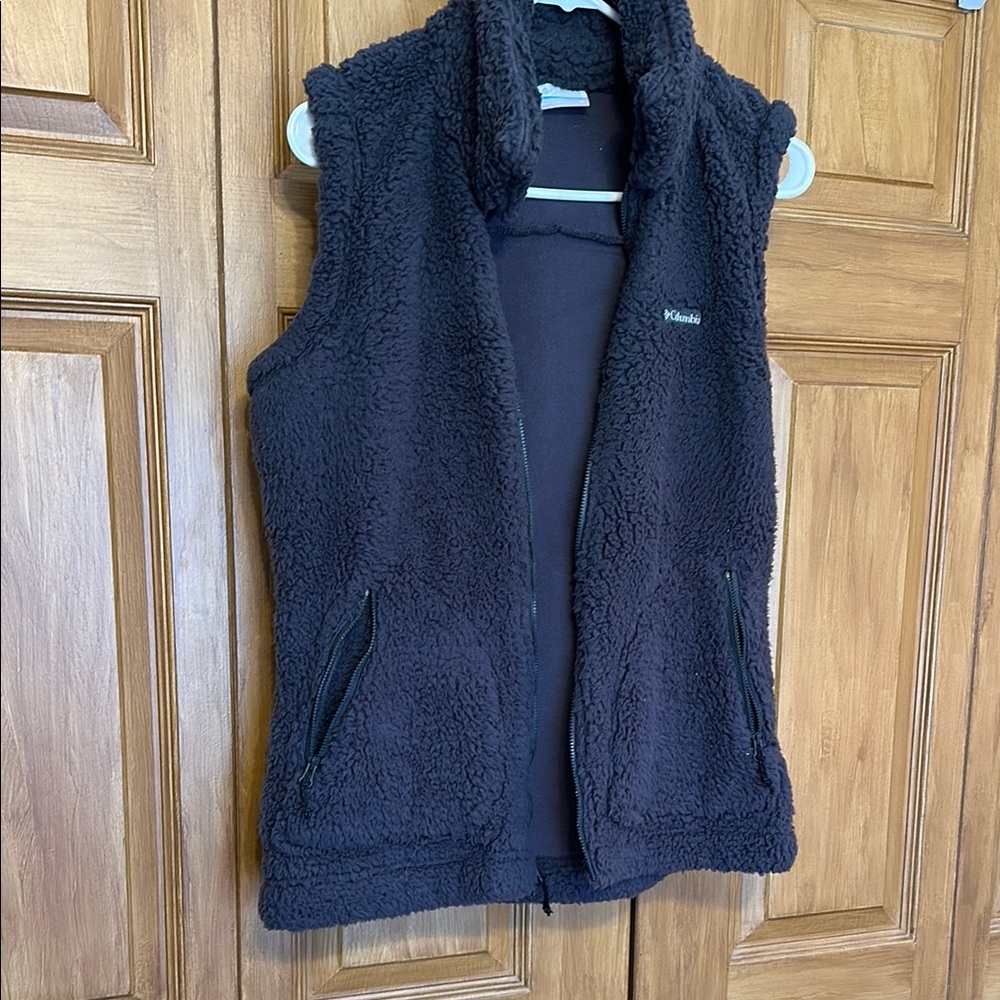 Columbia Grey Fleece Vest